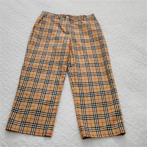 burberry golf womens gray plaid pants|burberry shorts for women.